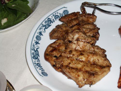 marinated grilled chicken